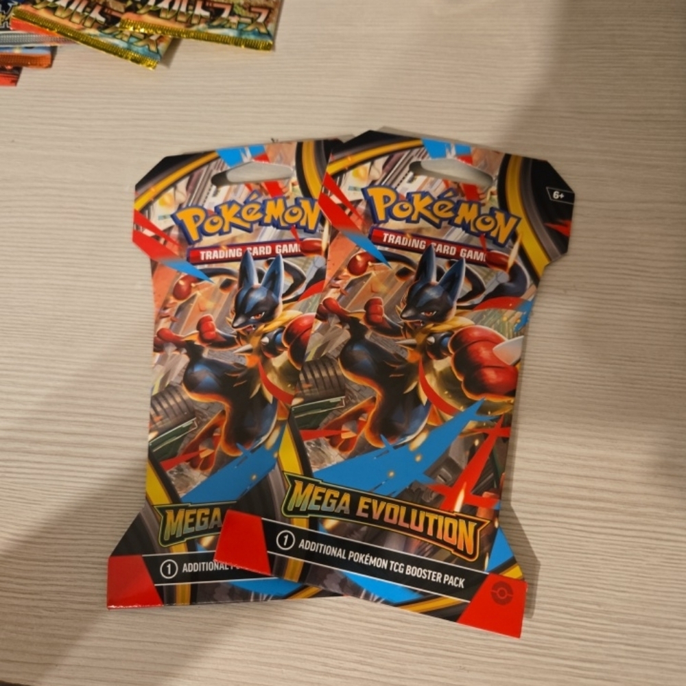 Pokémon Mega Evolution Booster Pack Blister Pack -Heavy- X2 New‎ And Sealed
